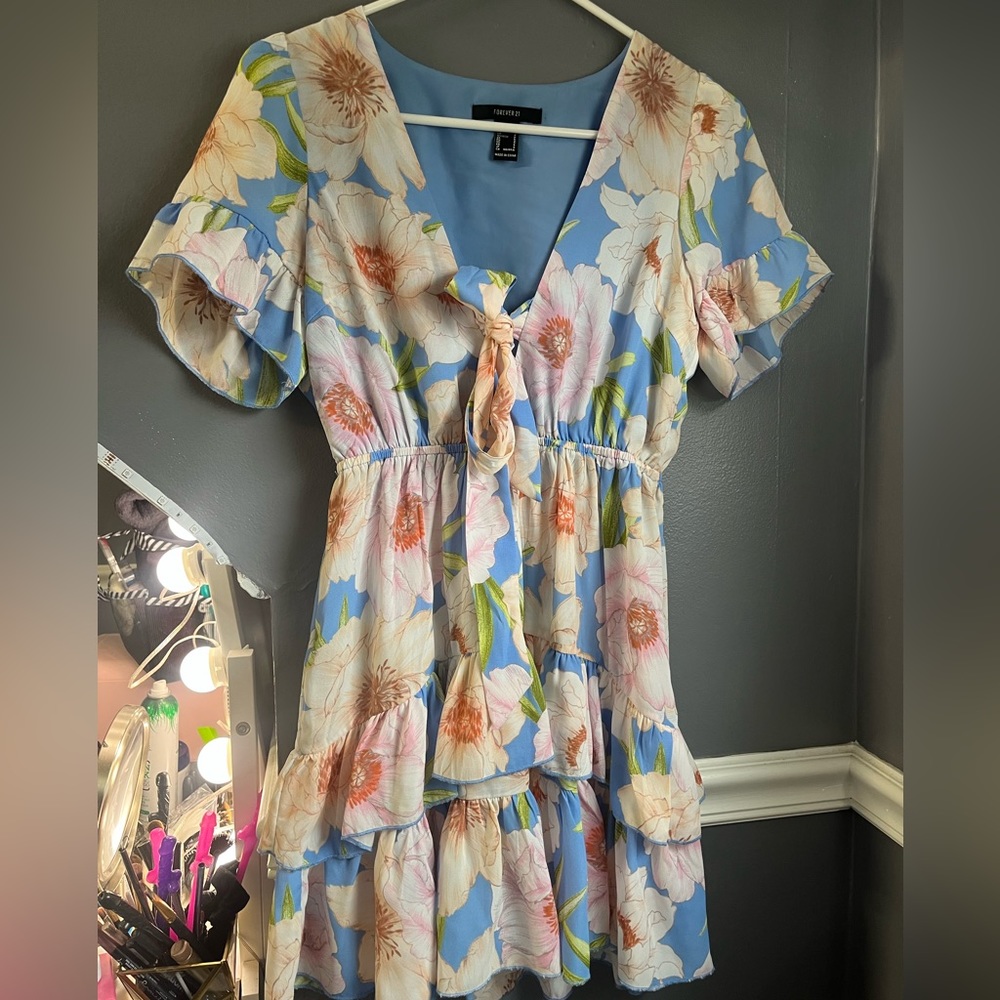 Flowy Flower Summer Dress